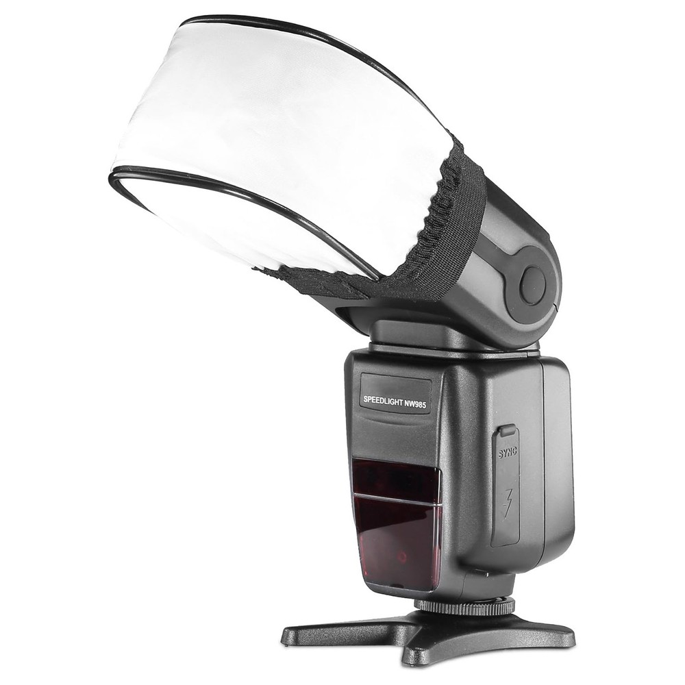 Neewer Pro Universal Flash Bounce Diffuser Cap for Canon Nikon Sony Camera Flash