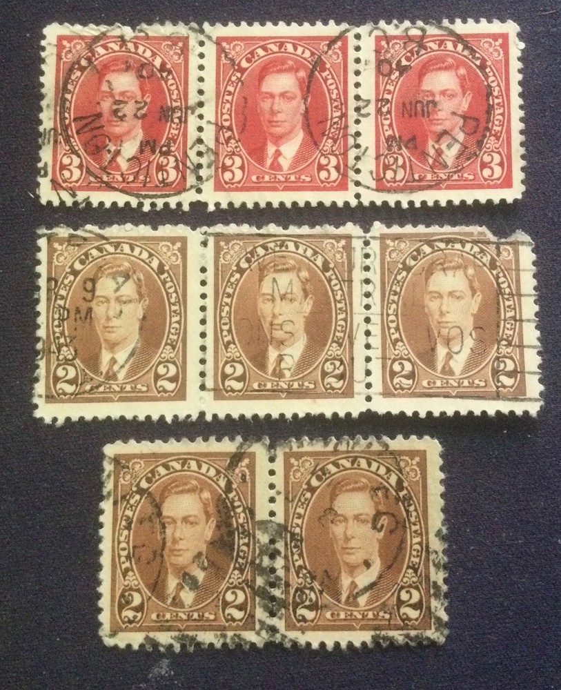 Canada used Stamp Lot # 2