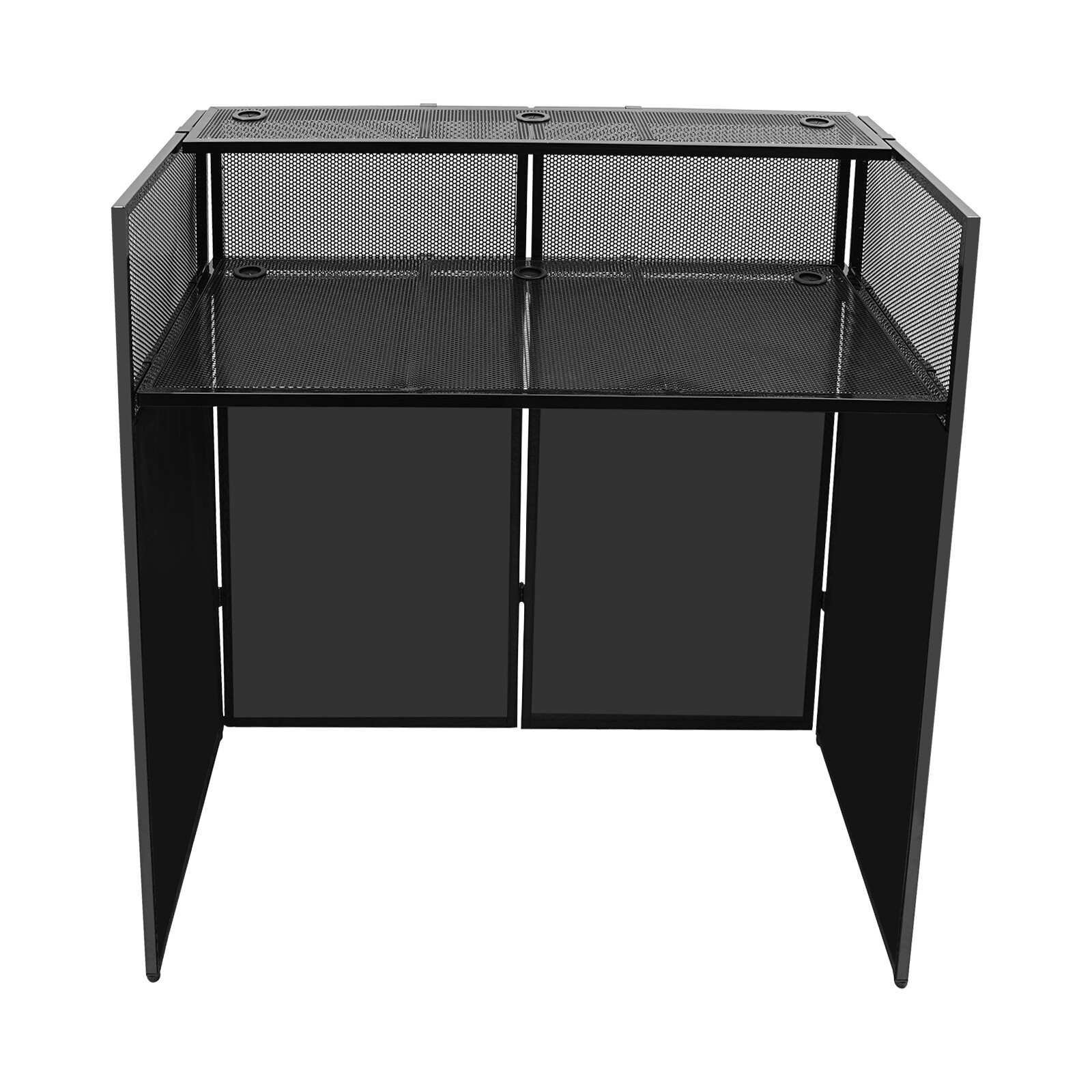 DJ Display Stand, DJ Event Booth Facade, Portable DJ Facade Booth Table, DJ Cont