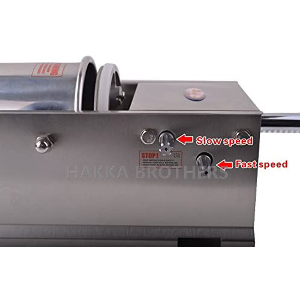 Hakka 7LBS to 32LBS Sausage Stuffer 2 Speed Stainless Steel Meat Filler Machine