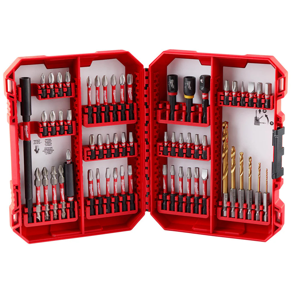 Milwaukee 48-32-4097 SHOCKWAVE Impact Duty Drill/Drive Set - 60PC