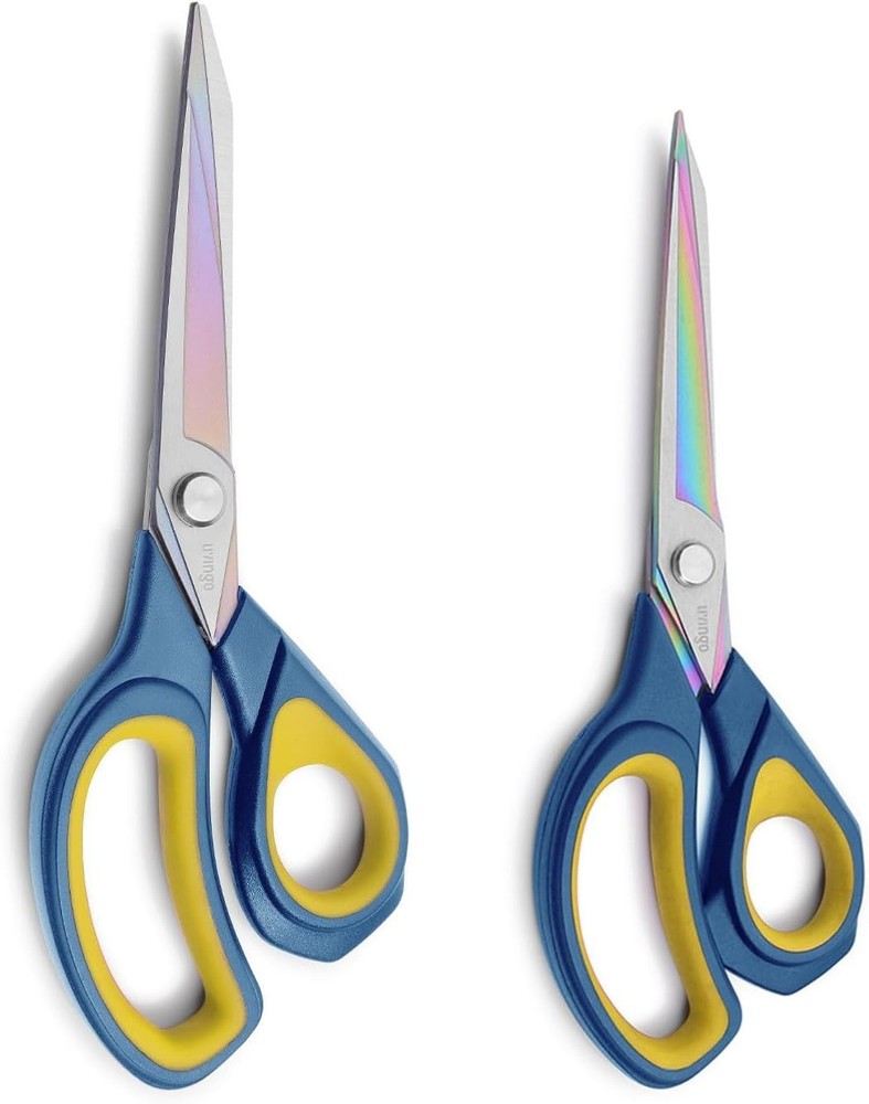 2 Pack Sharp Fabric Scissors - Heavy Duty Scissors