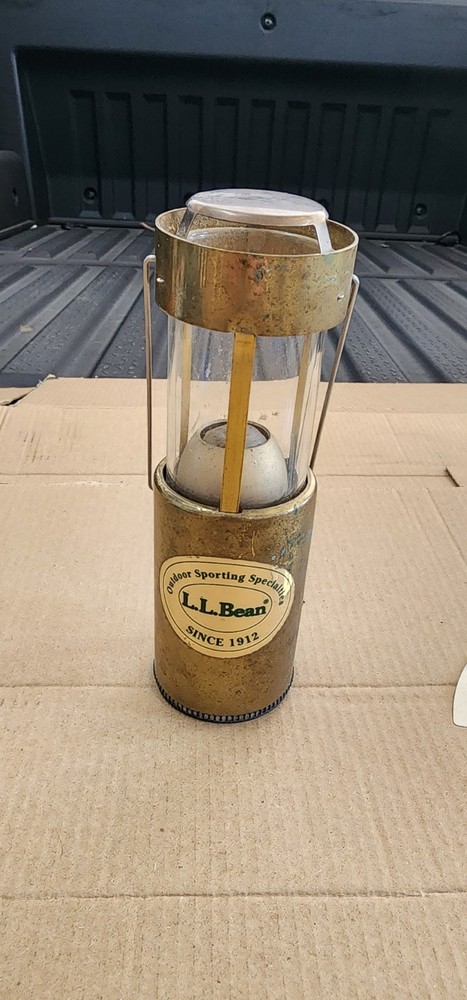 LL Bean Candle Lantern Camping Hiking