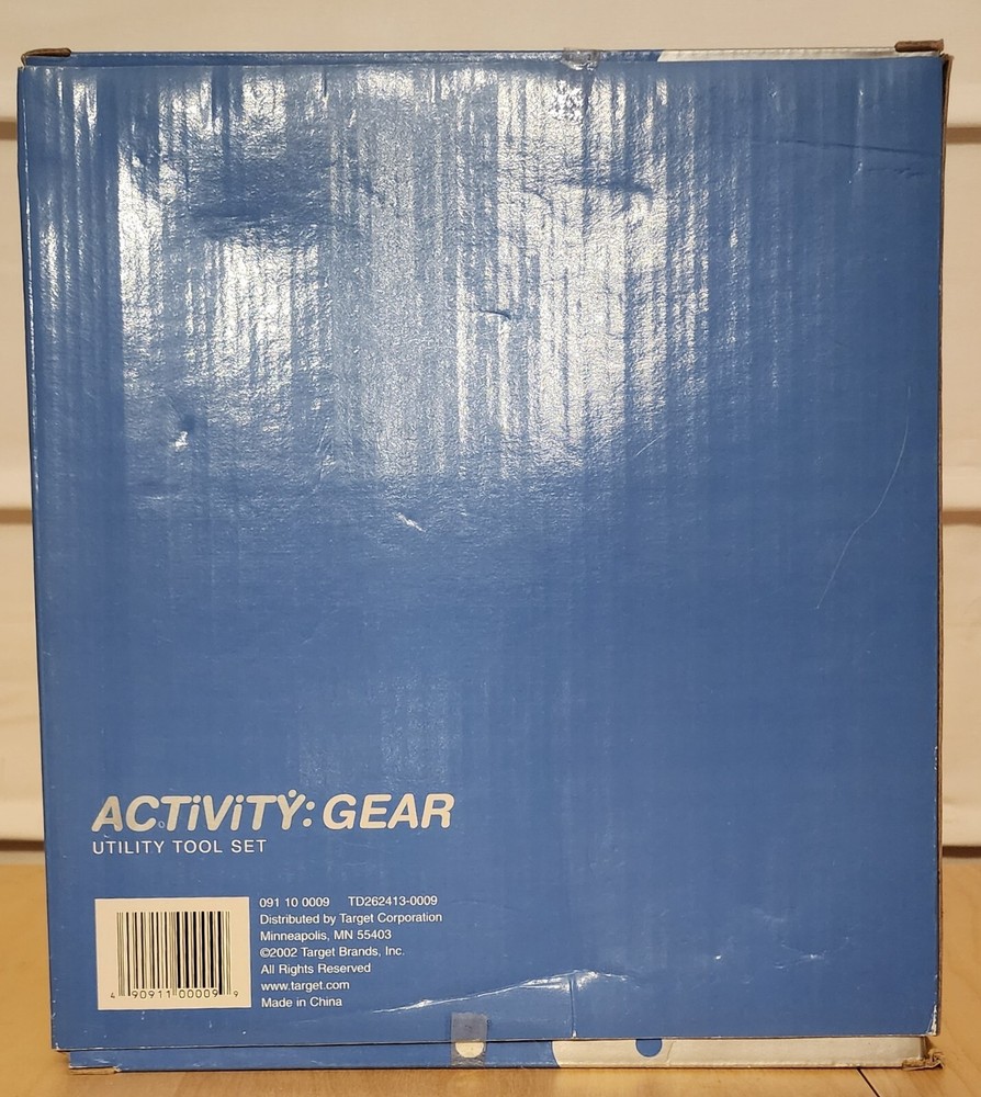 Target Activity Gear Utility Multi-Tool Set w/ Lock-blade Knife, Sheath & Bits