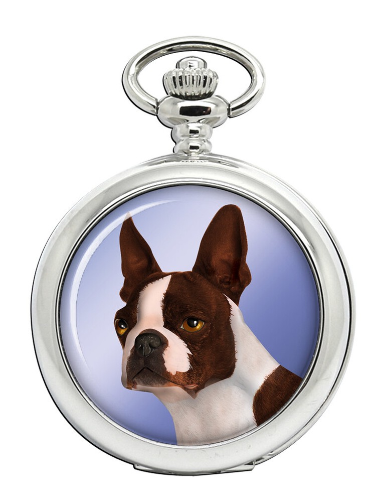 Boston Terrier Pocket Watch