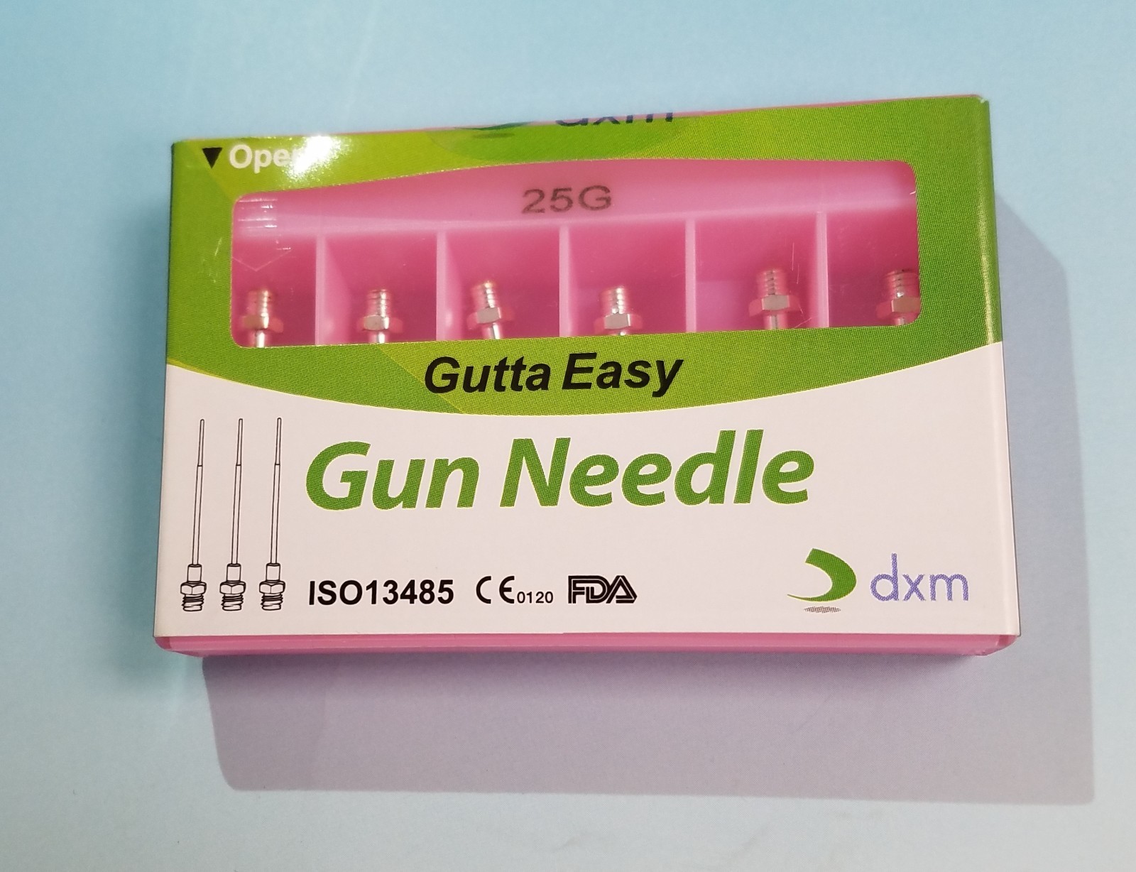 Obturation Gutta Easy Gun Tips 25G  6 Tips EndoApex System Endodontic [DXM]