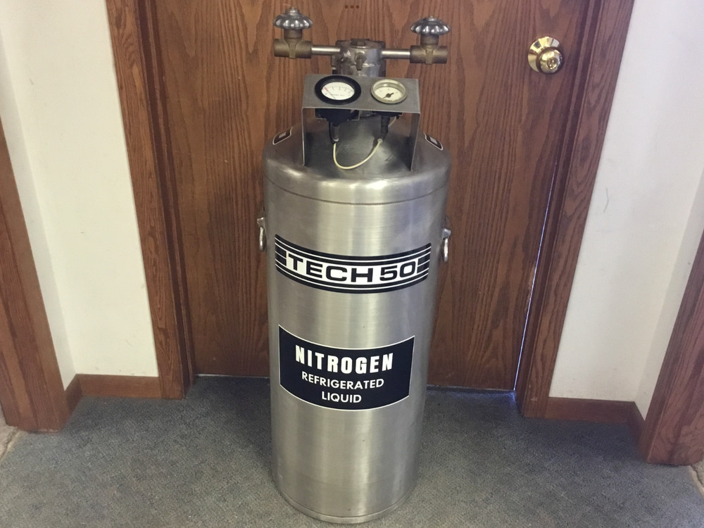Cryogenic Services, Inc. - Model: Tech 50,  Liquid Nitrogen Tank