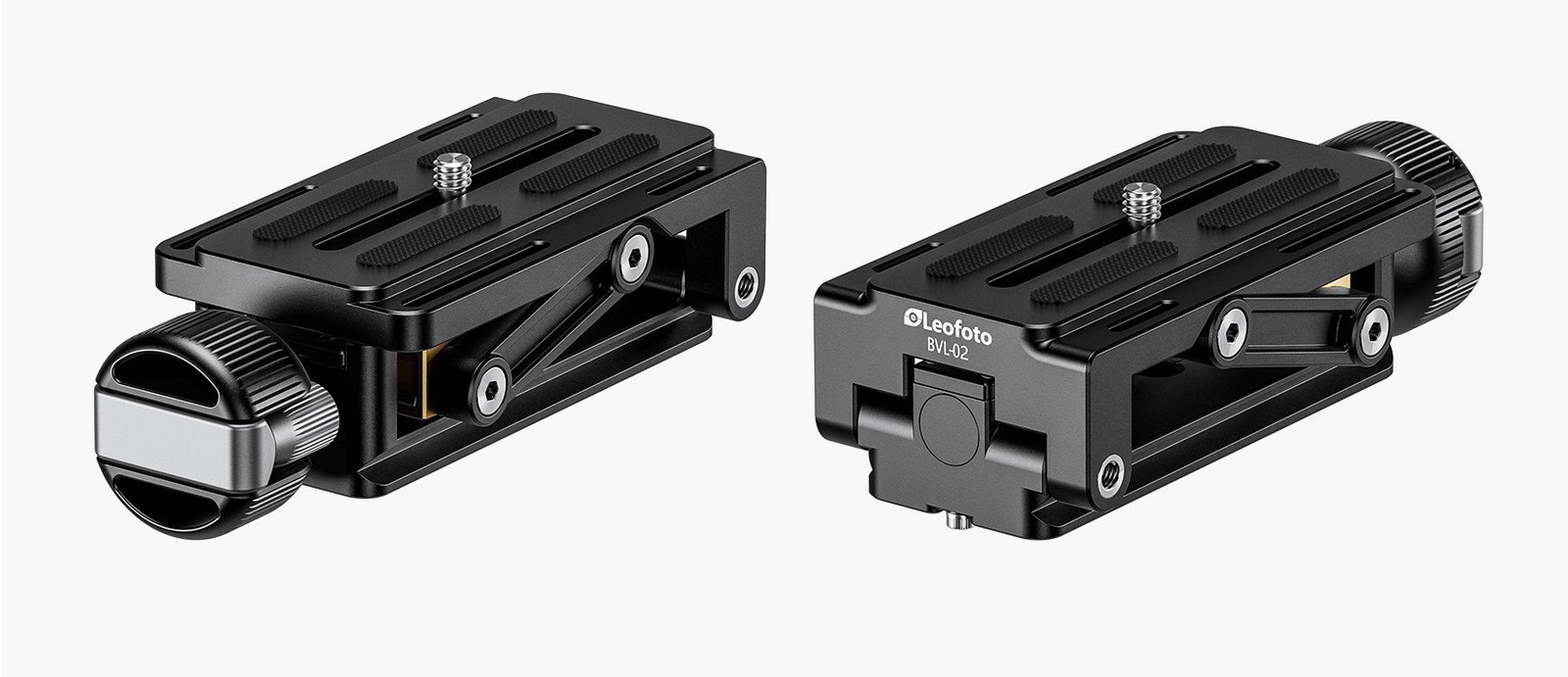 Leofoto BVL-02 Tilt Adapter with Crank Handle-Arca Compatible