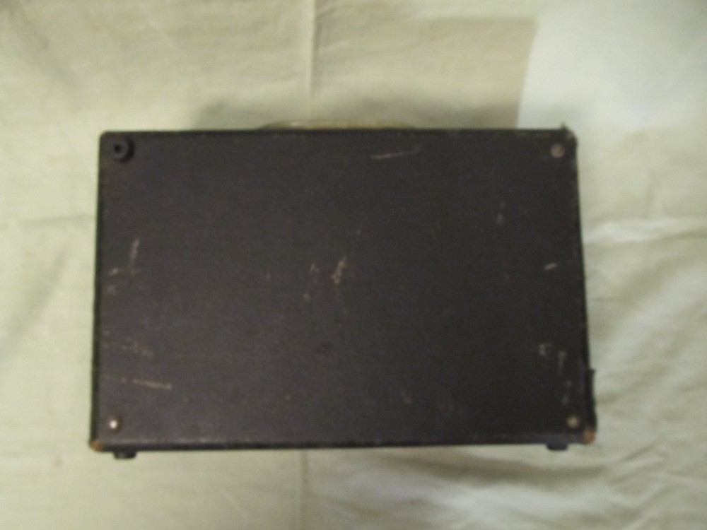 Vintage Cathode Rejuvenator tester box