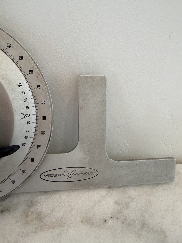 Vemco V-Track Manual Protractor Head for Drafting Tables