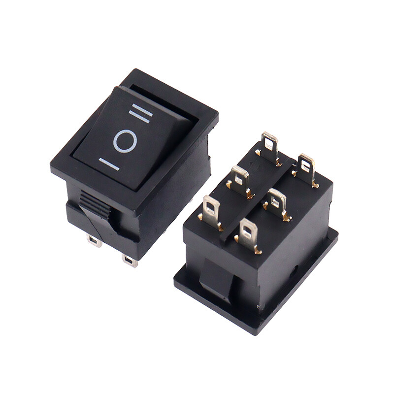 Rectangular Rocker Switch 2/3 Position SPST 125V 250V 6A/10A KCD1 ON OFF