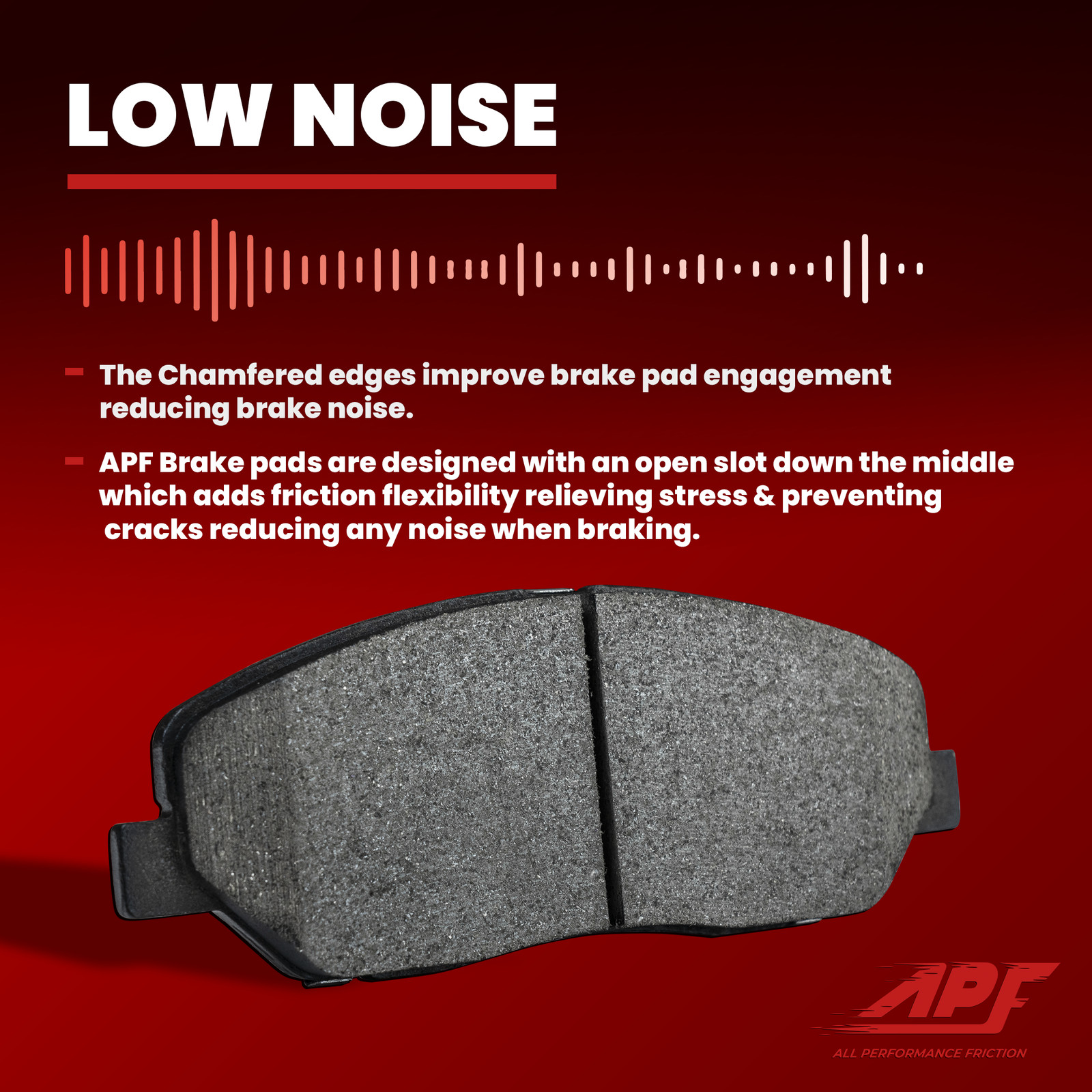 Front and Rear Ceramic Carbon Fiber Pads for 2014-2019 INFINITI Q50