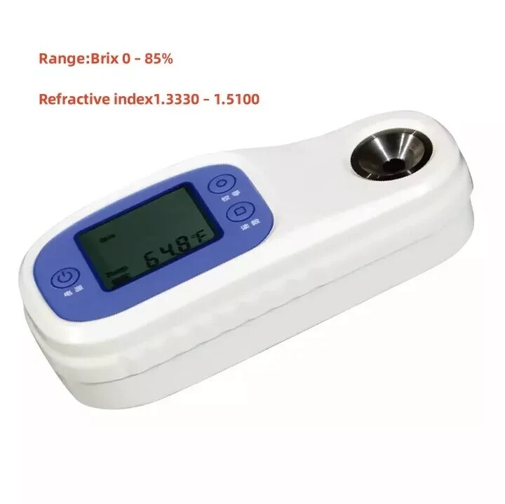 Laboratory Brix Tester Brix Meter Lab Refractometer 85% Brix For Food Fruit Test