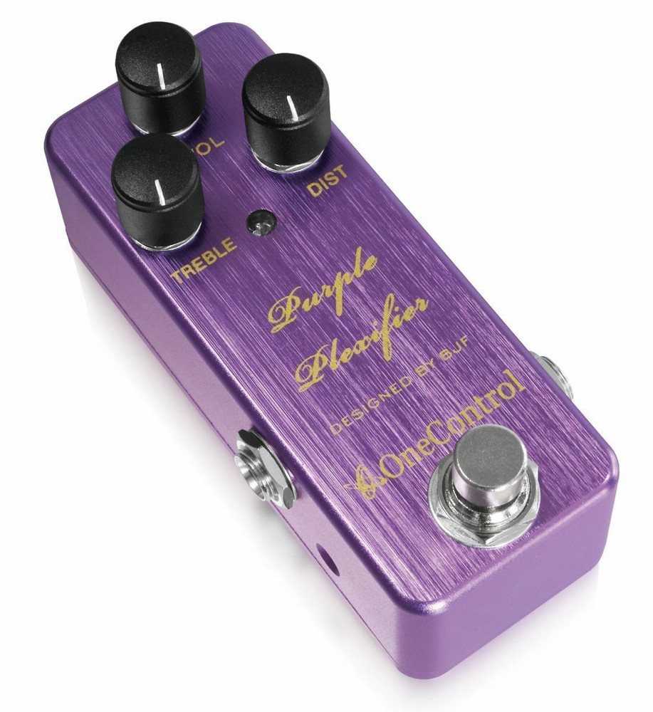 One Control BJF Designed Purple Plexifier Distortion pedal