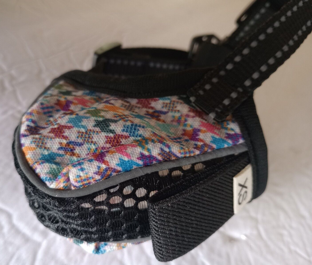 Soft Dog Muzzle XS Colorful/Multicolored