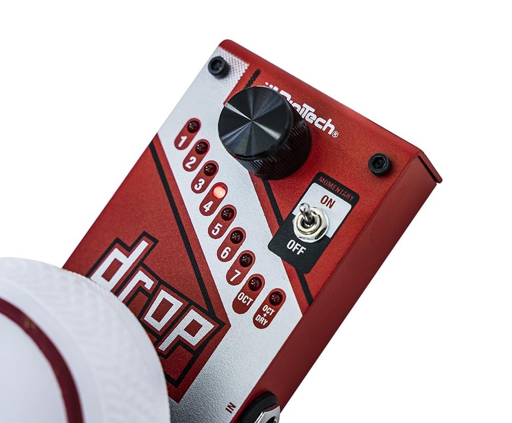 DigiTech DROP Compact Polyphonic Drop Tune Pitch-Shifter Pedal only