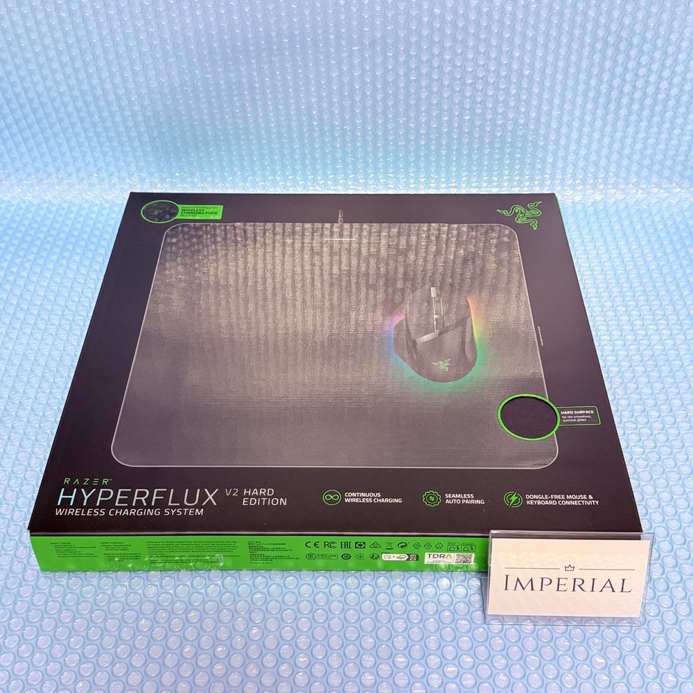 Razer HyperFlux V2 Hard Edition Gaming Mouse Pad Wireless Charging