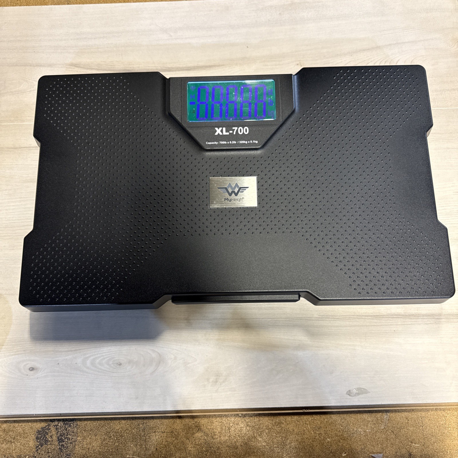 My Weigh XL-700 Talking Bodyweight Bathroom Scale 700 LB Capacity TESTED WORKS