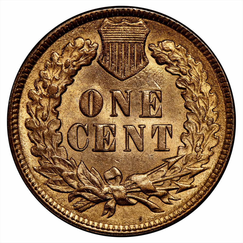 1890 Indian Head Cent 1C Raw