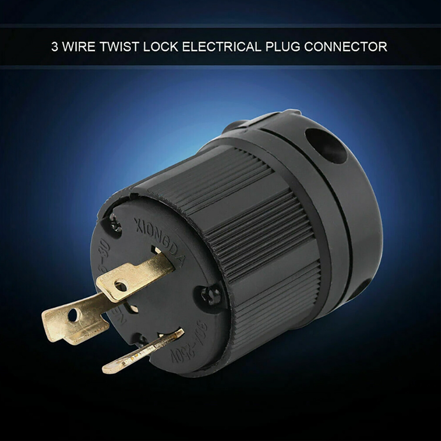 Lot For Nema L6-30P L6-30R YGA017 KIT 30A 250V Male Female Twist Lock 3Wire Plug