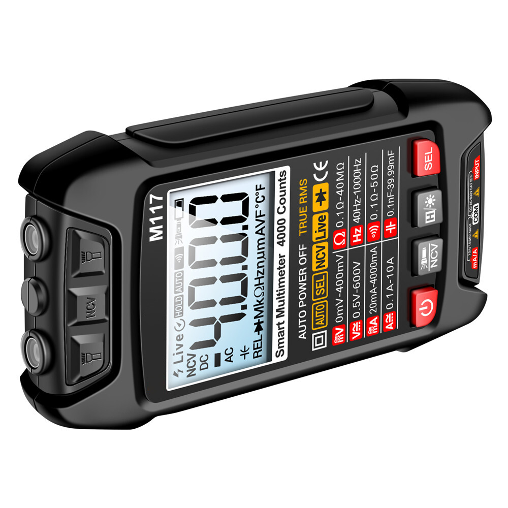 ANENG M117 Digital Multimeter NCV AC/DC Voltmeter Current 4000 Count True RMS