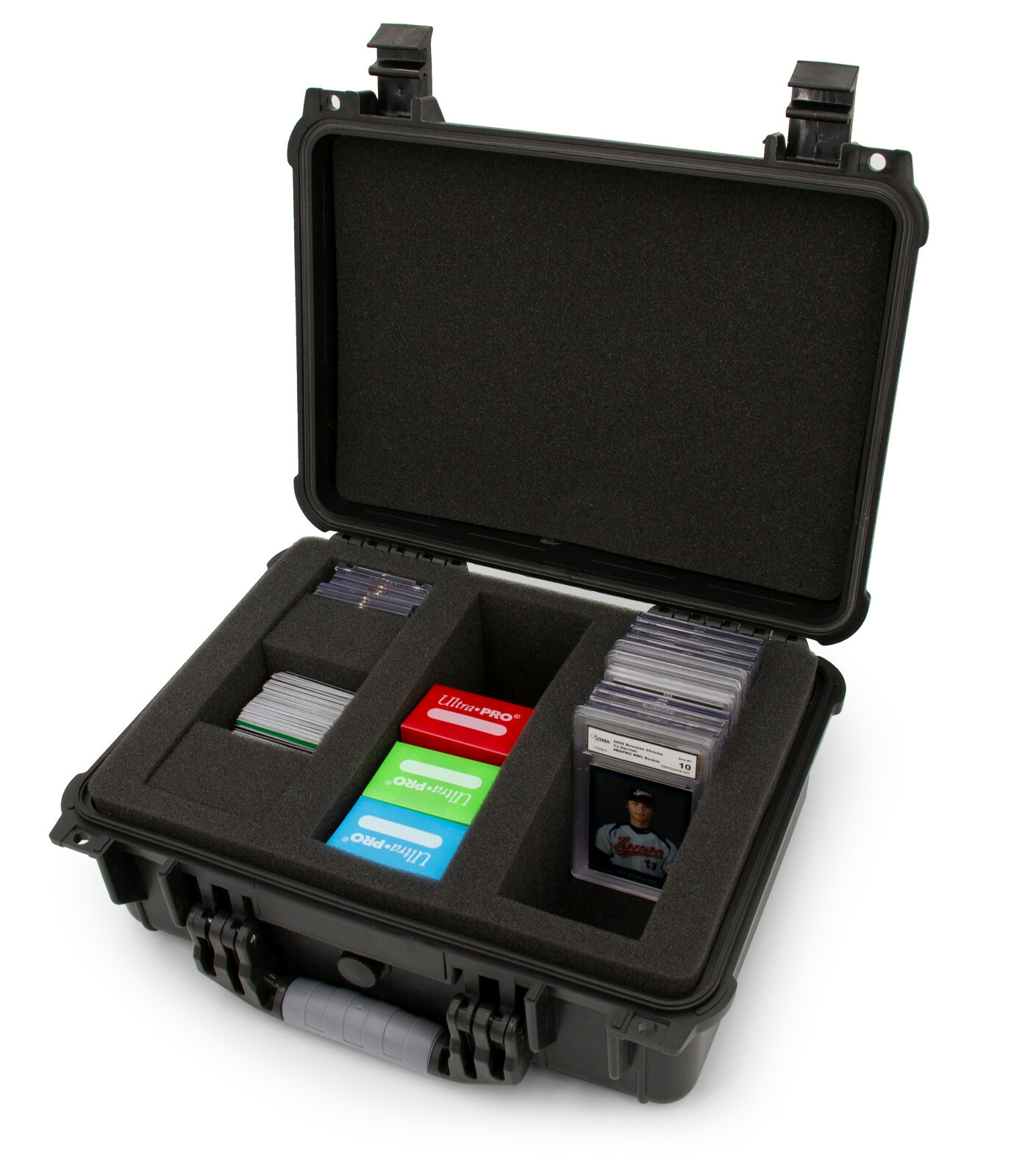 CM Graded Card Case Storage Box for 80+ BGS PSA Sports Trading Cards Slabs