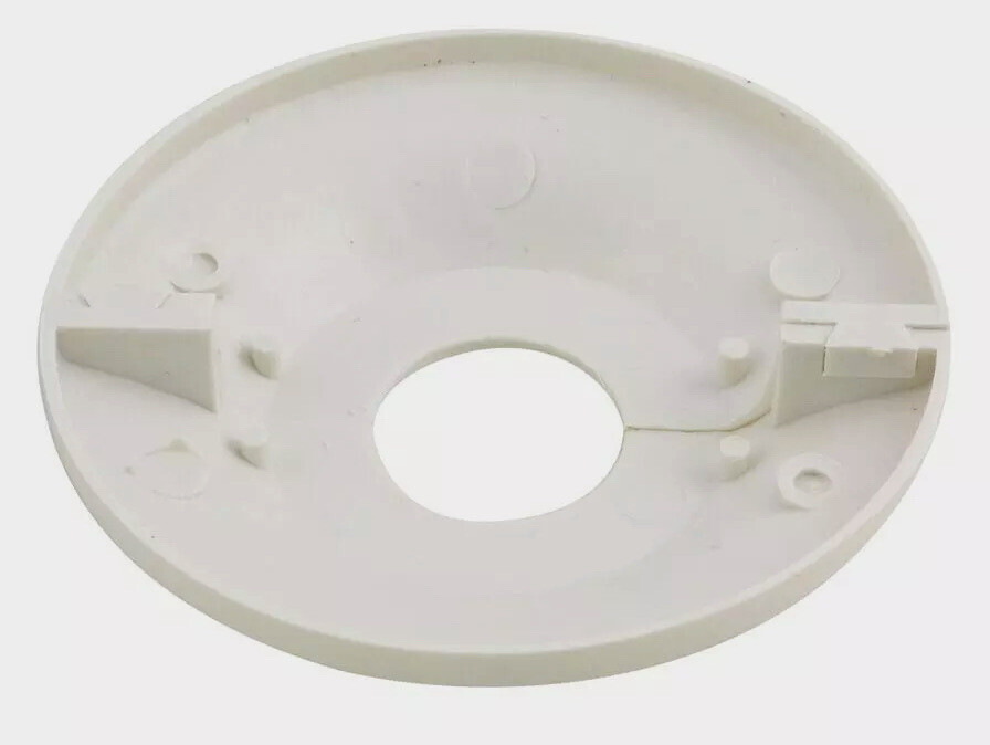 Replacement Split Fire Sprinkler Plastic Escutcheon White- 1/2" IPS