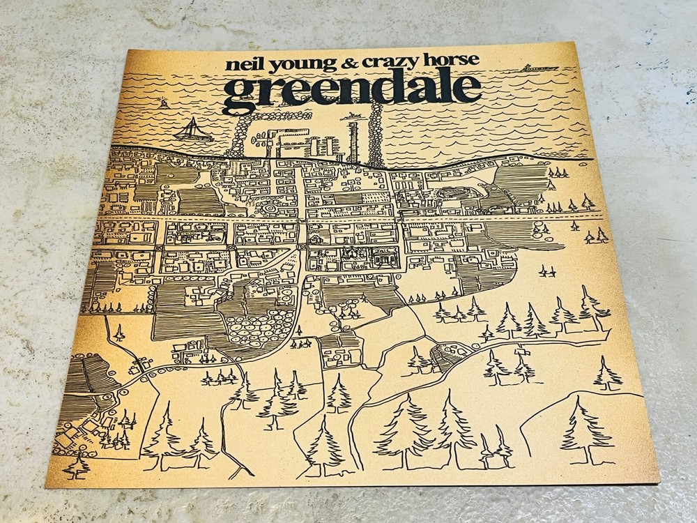 Neil Young & Crazy Horse - Greendale - 2003-Promo Poster Flat 12X12 MINT