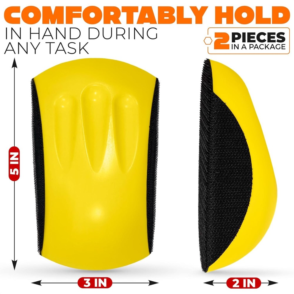 Mouse Sanding Blocks 2pcs Woodworking Hand Tools