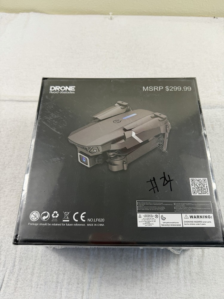 SMS Drone Avoid Obstacles Foldable Drones 4K HD Camera Sealed $299 Retail