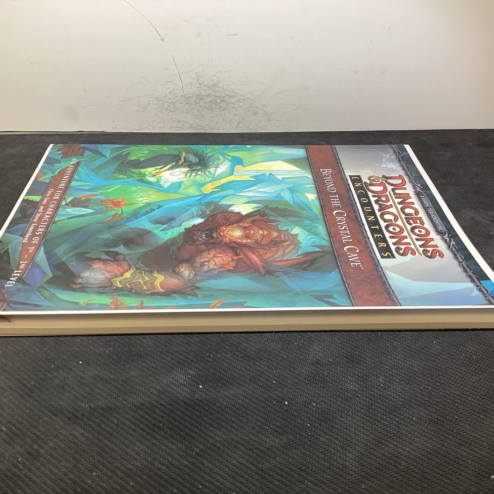 Dungeons & Dragons Beyond the Crystal Cave 4th edition Sourcebook MS121417
