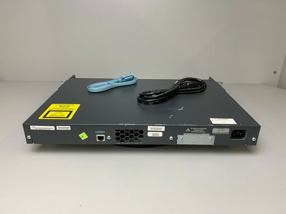 Cisco WS-C3560V2-24TS-E 24 Port Ethernet Switch - SAME DAY SHIPPING