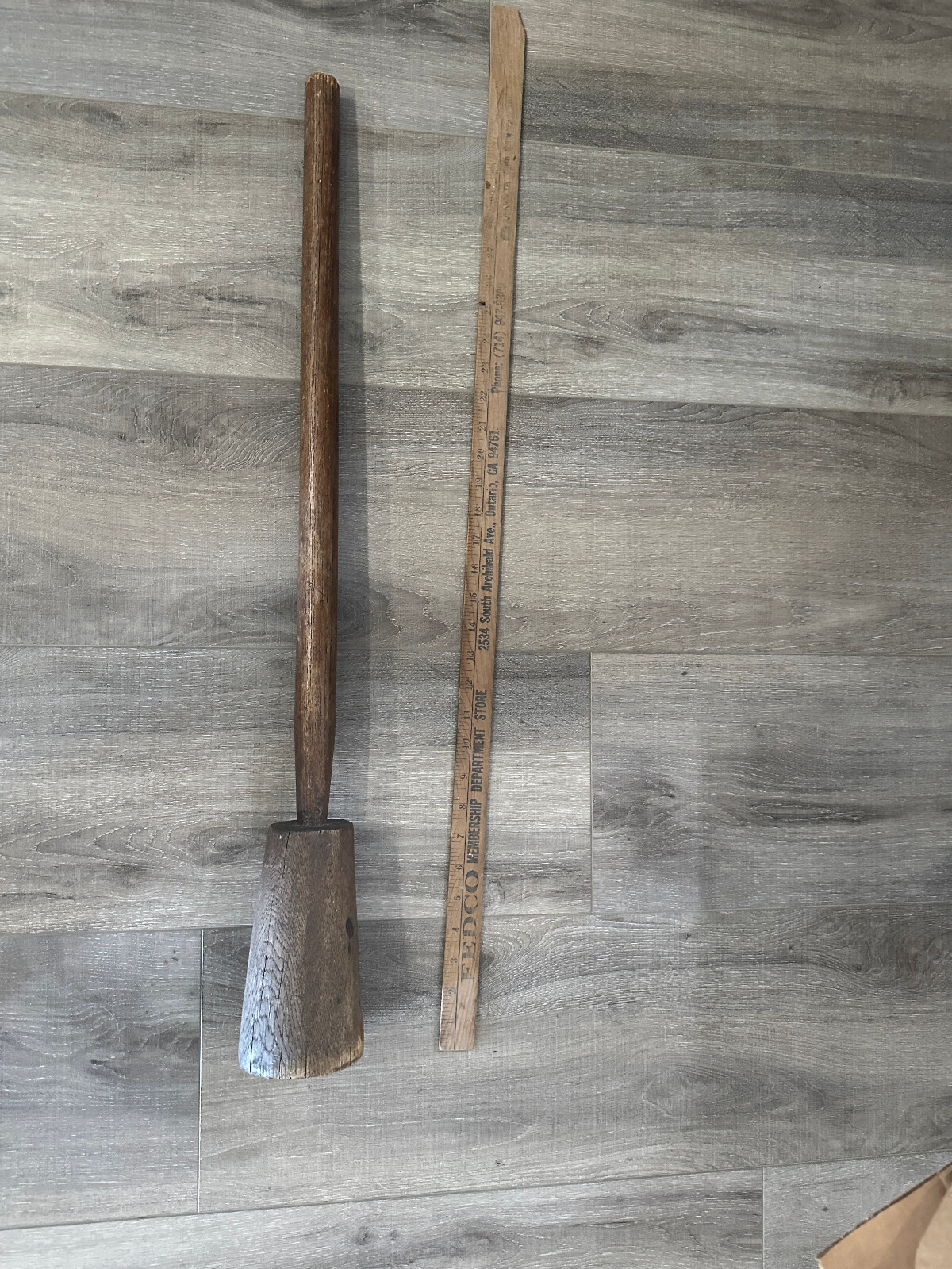 Lot of 7 vintage tools farm antique wooden tongs pliers scythe hooker plunger