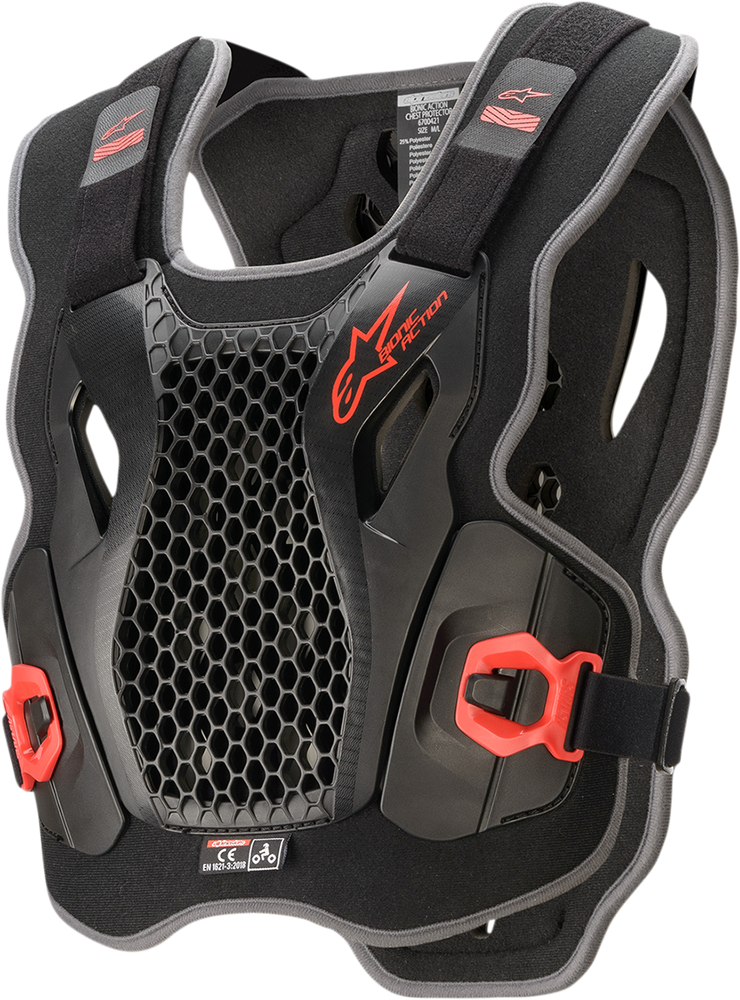 Alpinestars Bionic Action Chest Protector BLACK/RED All Sizes NEW