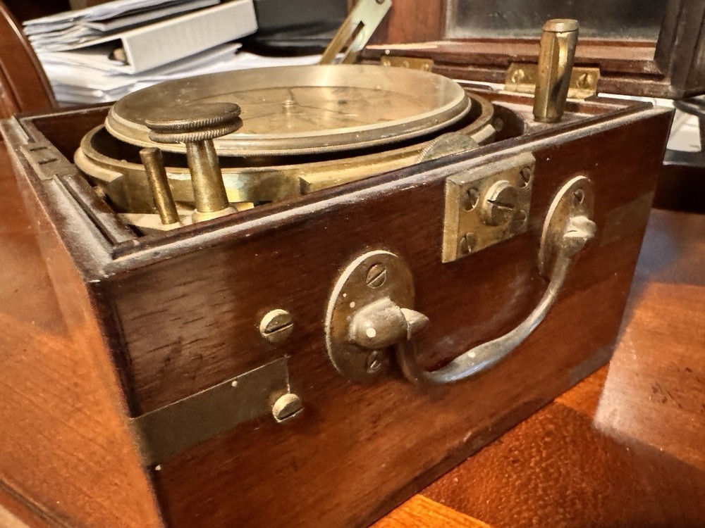 Thomas Poole antique marine chronometer #4206