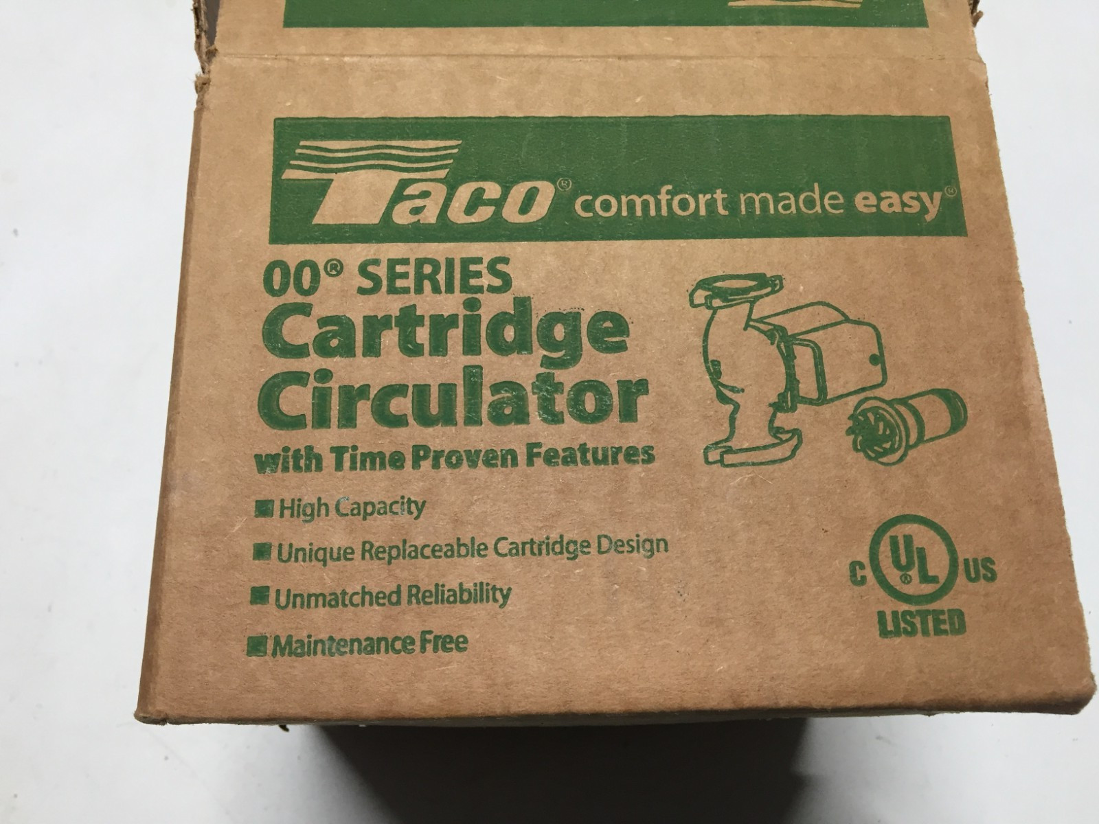 NEW OEM Taco 007-F5 Cast Iron Circulator, 1/25 HP (See Description)