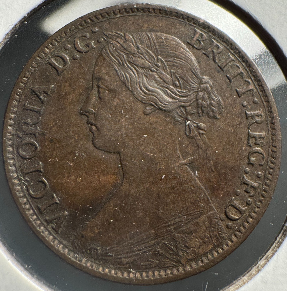 1861 1/2 HALF CENT NOVA SCOTIA!