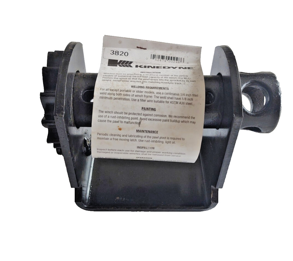 Kinedyne 3820 Tie Down Winch