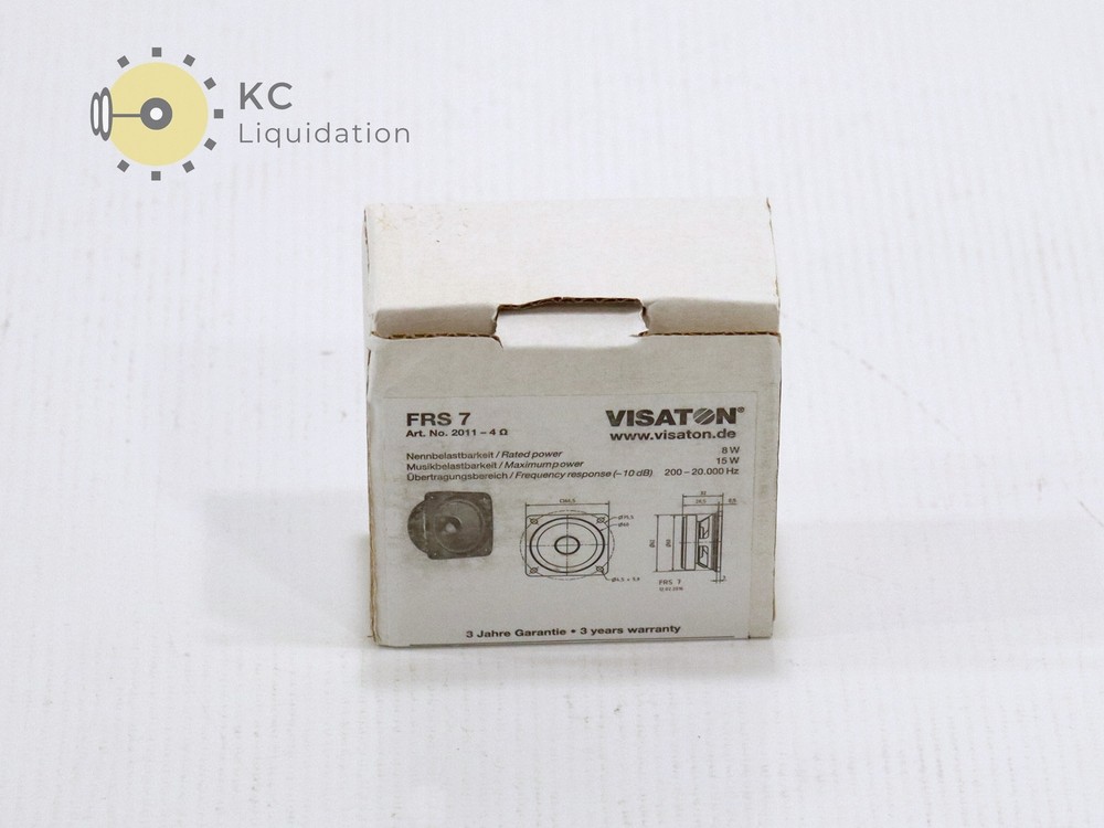 Visaton FRS 7 Full Range Speaker - New