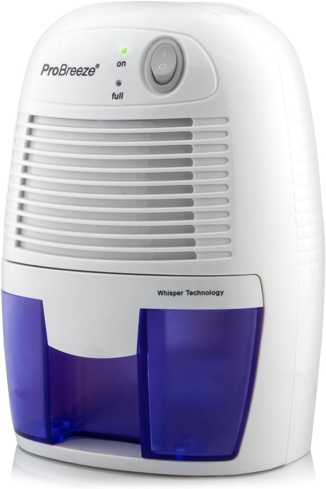 Compact Electric Dehumidifier - 215 Sq Ft Portable Humidity Control Solution