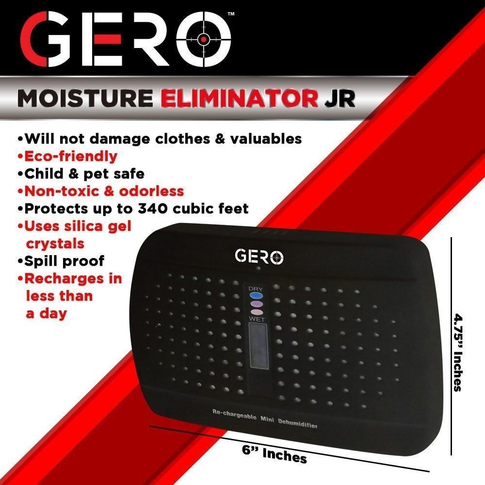 GERO Mini Dehumidifier - Rechargeable Renewable Air Eliminator