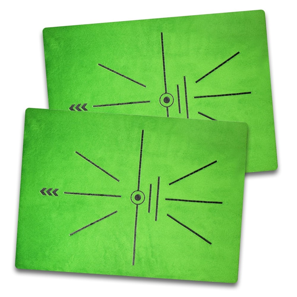 COSPORTIC Golf Hitting Mat, Golf Training Mat for Swing Path Feedback Detecti...