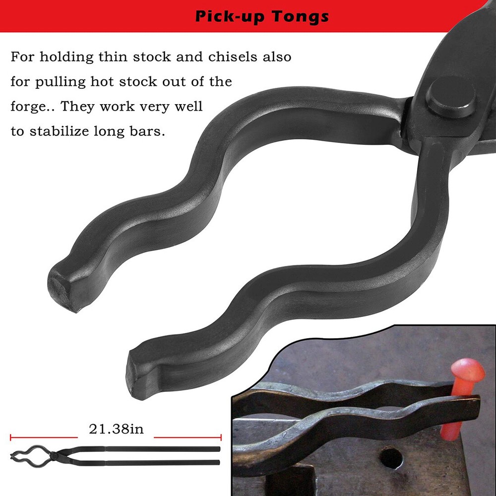 Blacksmith Tongs Expert Replacement Tongs Blacksmith Starter Tools Hook Jig Tool
