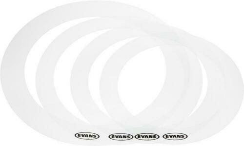 Evans E-Ring Tone Control Rings, 4 pc. Rock Pack, 10", 12", 14", 16"