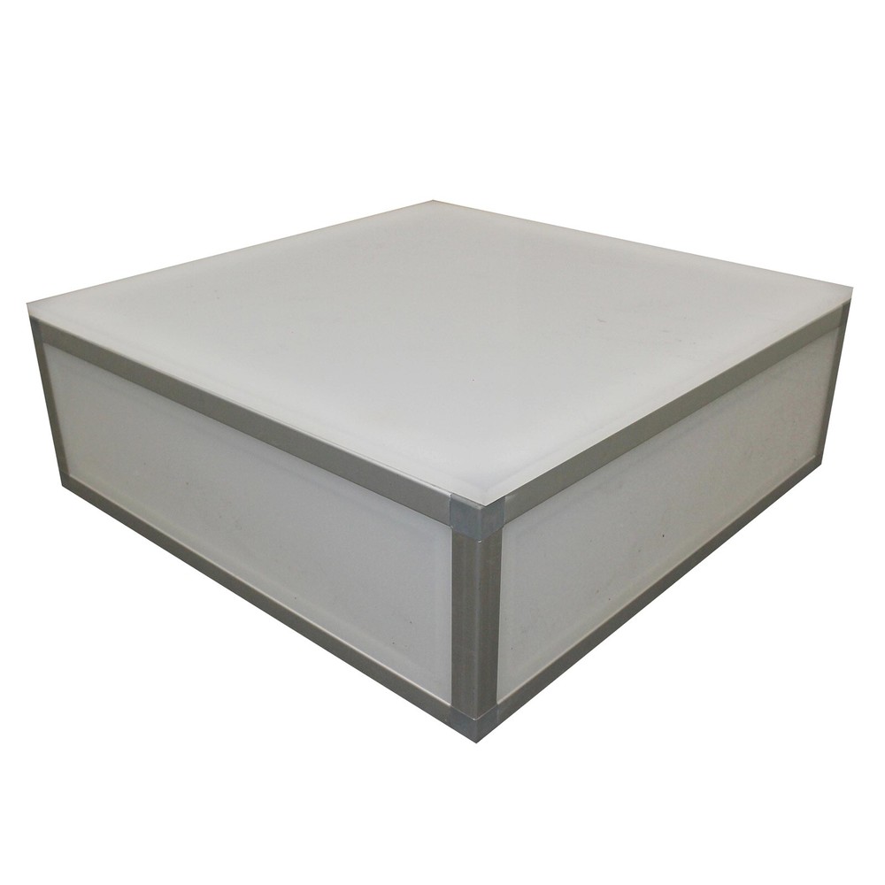 ProX XSA DJ Stage Platform Acrylic DJ Riser / Mini Stage 8" High Box Sections...