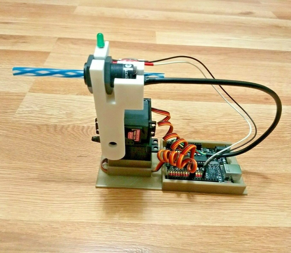 Robotics project - Following a flame with Arduino - complete solution