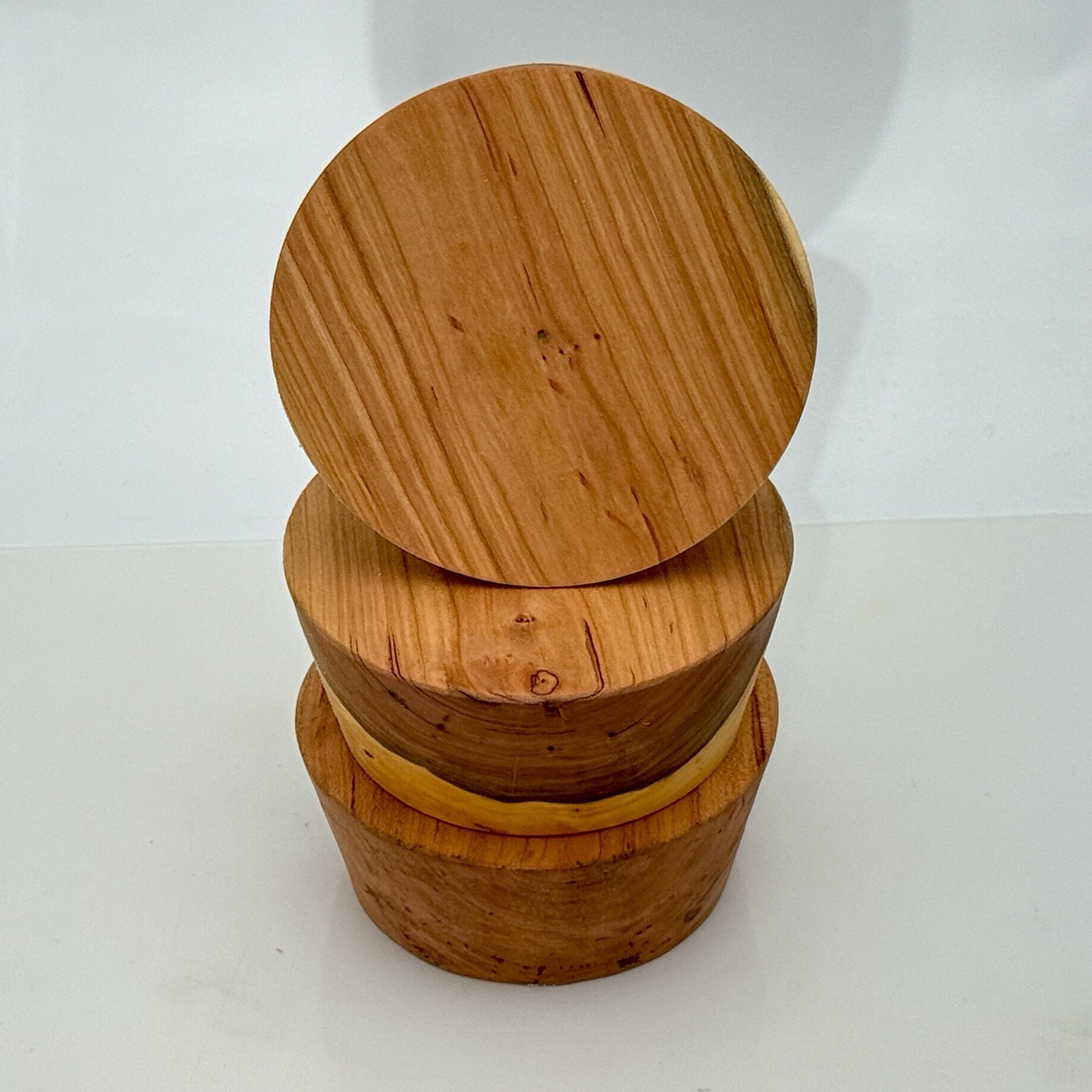 3 BLACK CHERRY BOWL BLANK, 6"X2.5" WOOD LATHE TURNING STOCK, FREE SHIPPING!!