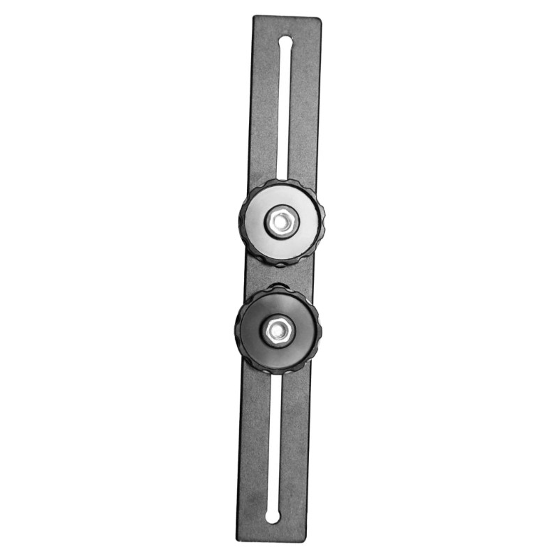 Double Flash Brackets 1/4in Screw Tripod Mount Bracket for DSLR Camera LED Light