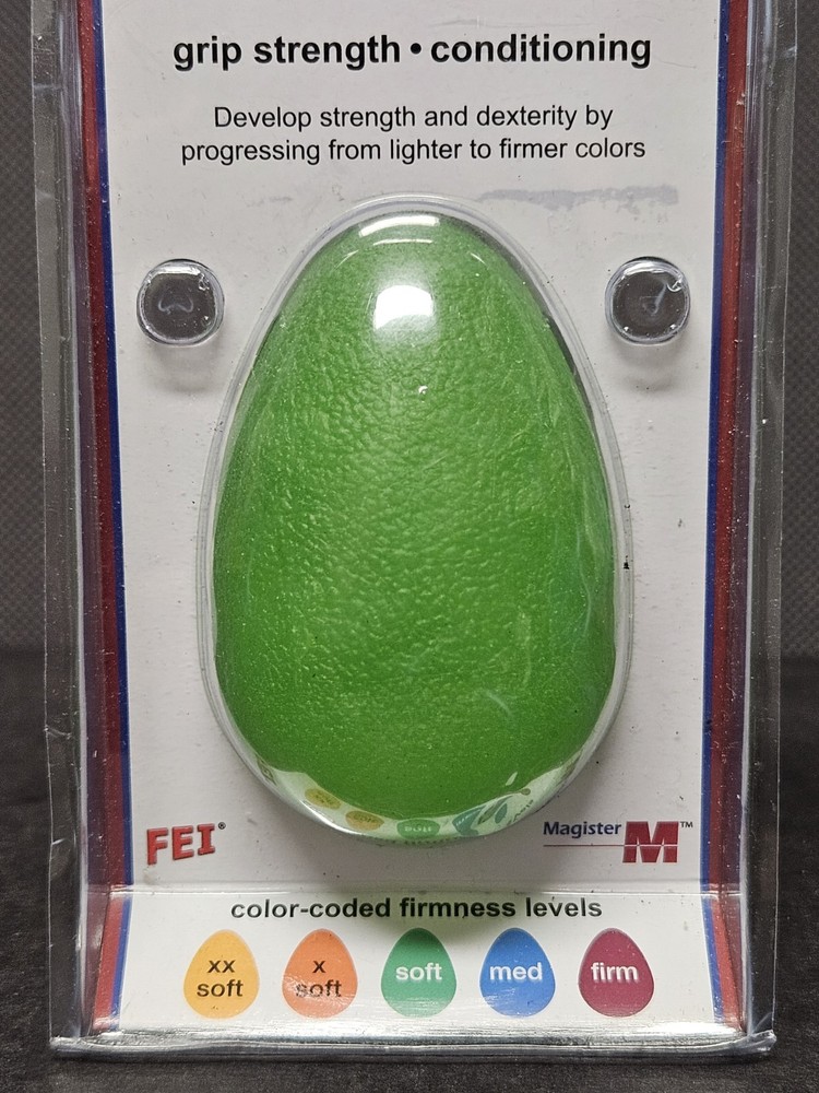 Eggsercizer Hand Exerciser Green Soft Firmness Level