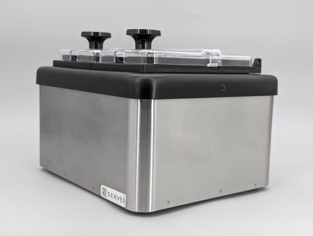 Server Products 5" Countertop MB-2 Mini Cold Station 2 Compartment Condiments